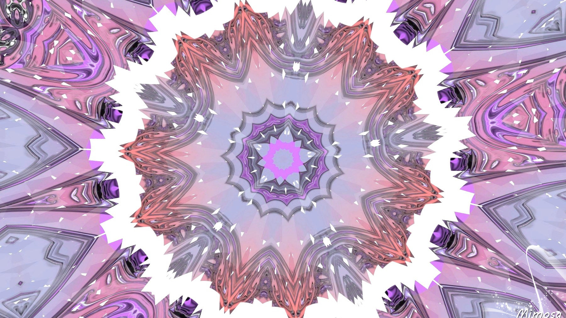 kaleidoscope patterns in art called