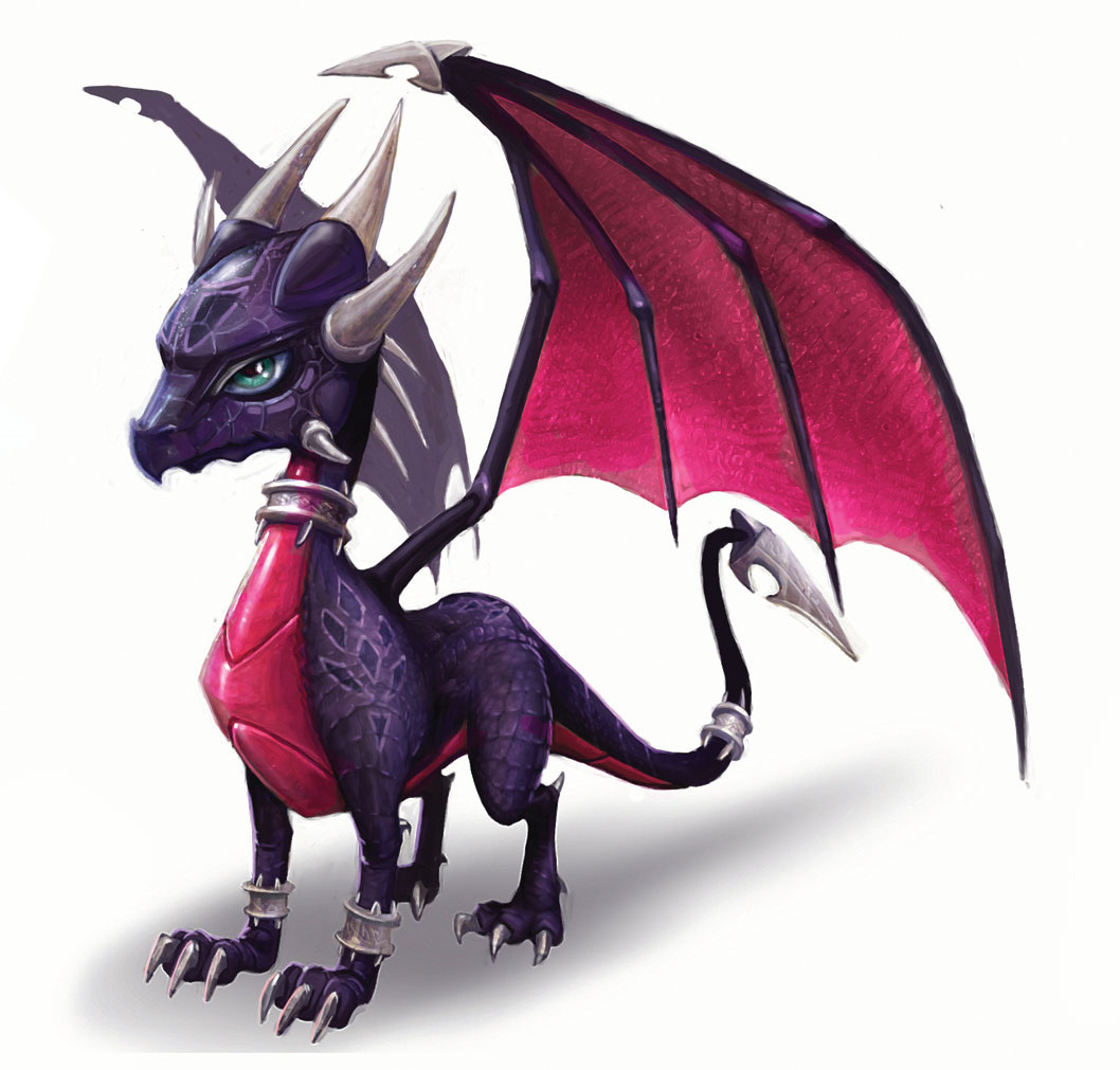 Spyro from Spyro the Dragon – Game Art