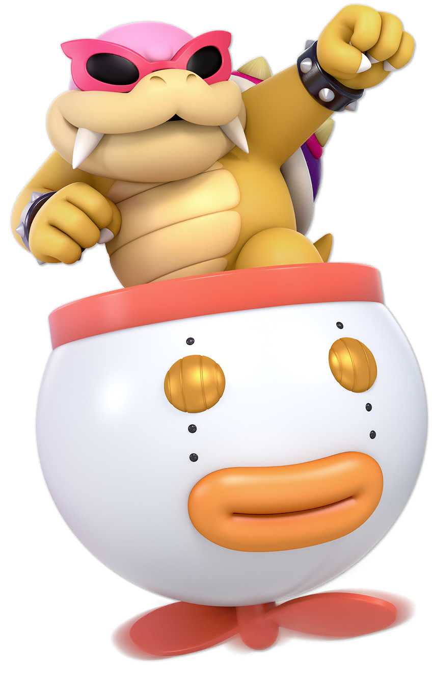 Roy Koopa Render From Super Smash Bros. Ultimate