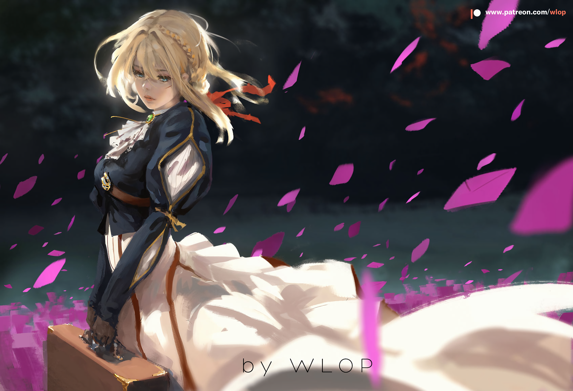 Violet Evergarden Art by Wang Ling