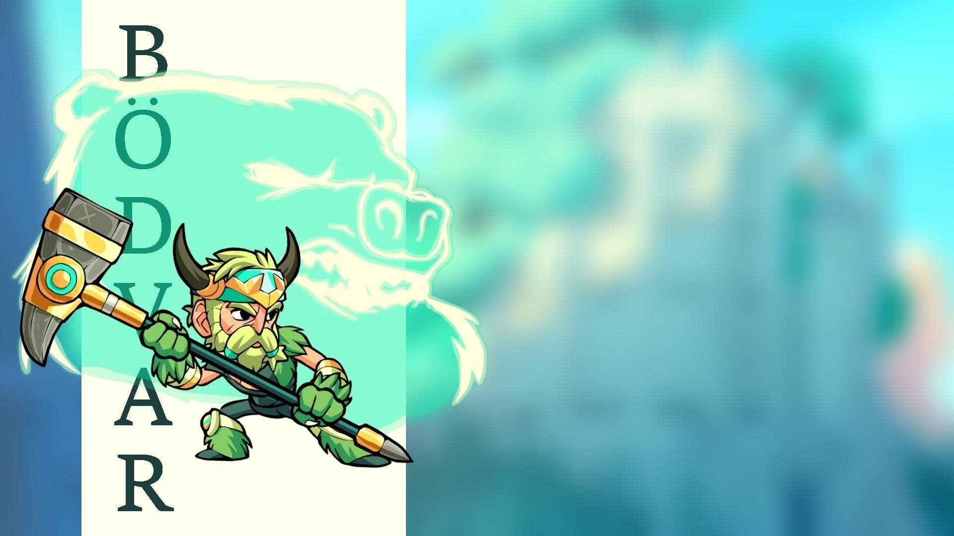 Download Bödvar (Brawlhalla) Video Game Brawlhalla Art