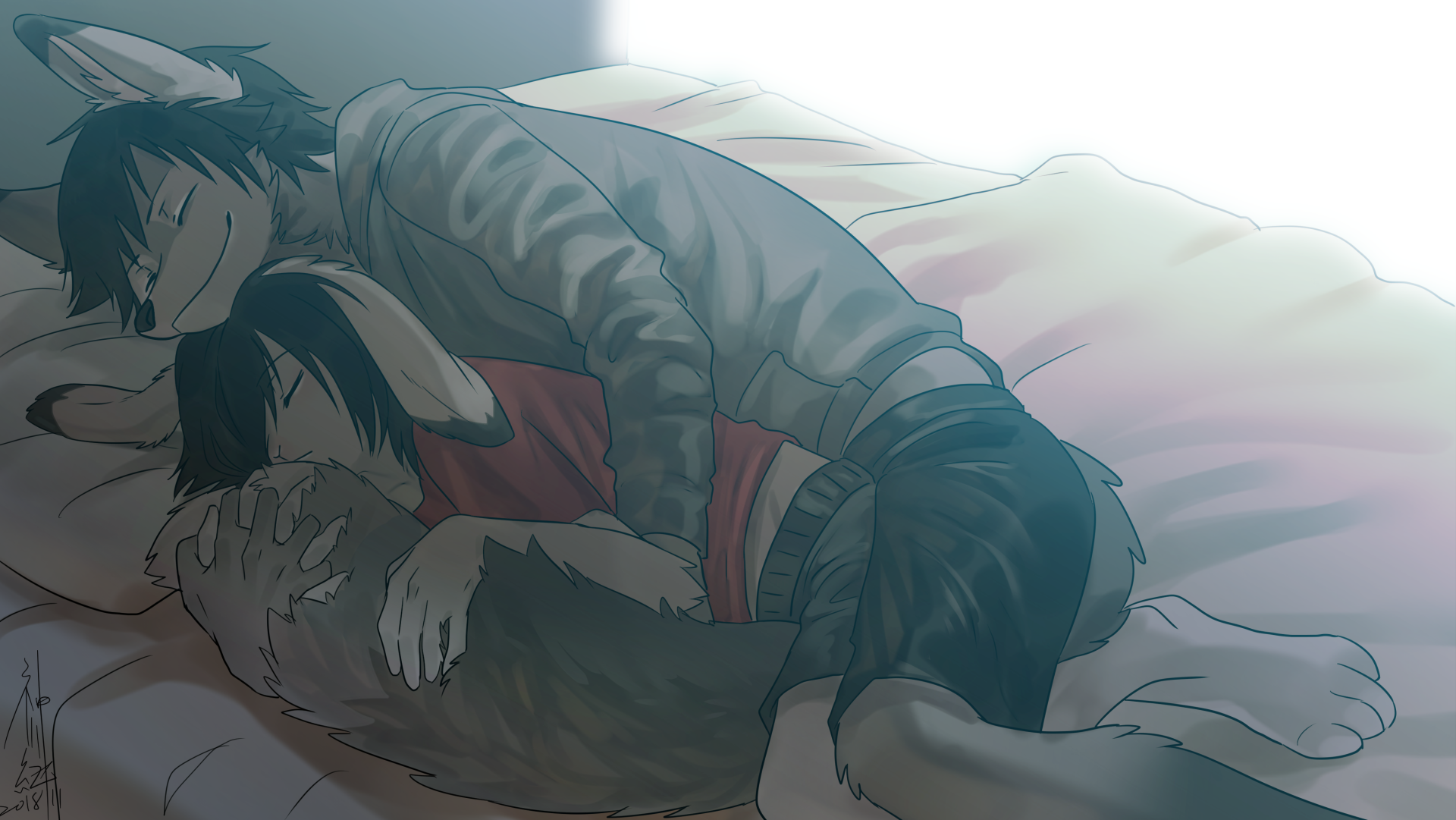 Download Yaoi Tei Azuma Izaya Orihara Furry (anthropomorphic) Anime Durarara!! Art by impoopoo3134