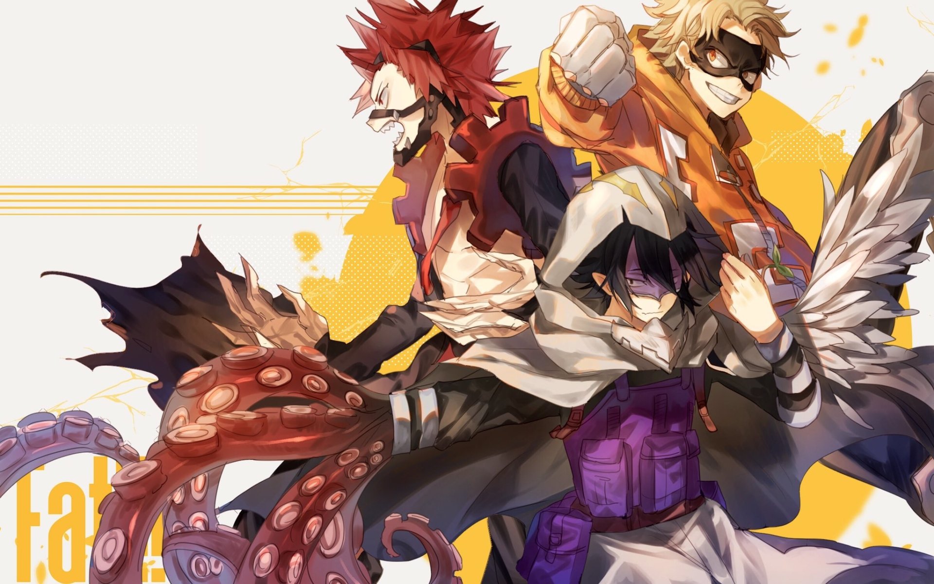 Download Fatgum (Boku No Hero Academia) Eijiro Kirishima Tamaki Amajiki Anime My Hero Academia Art