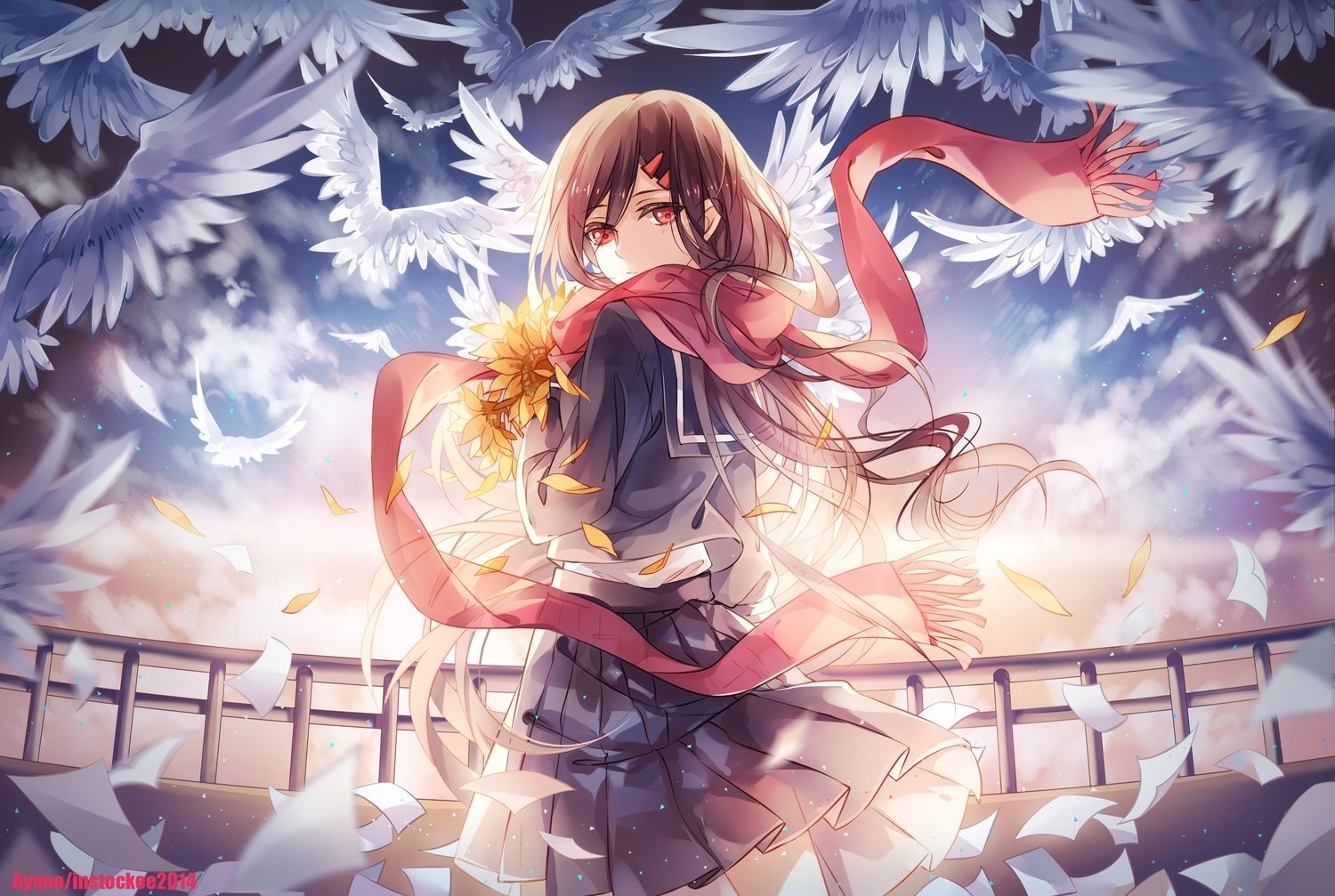 Download Ayano Tateyama Anime Kagerou Project Art