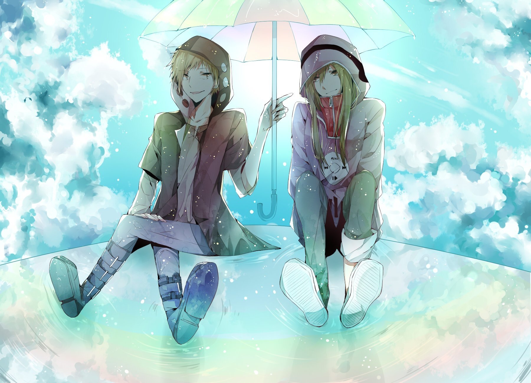 Download Tsubomi Kido Shuuya Kano Couple Anime Kagerou Project Anime Couple Art
