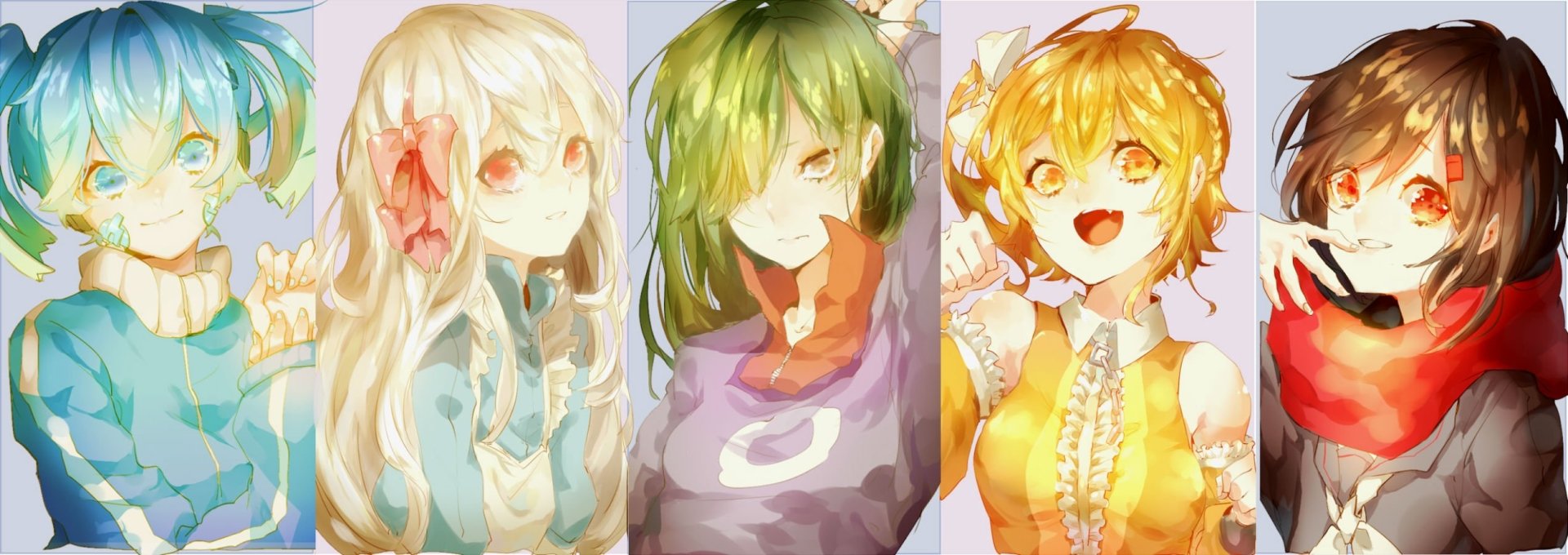 Download Ayano Tateyama Momo Kisaragi Tsubomi Kido Takane 'Ene' Enomoto Marry Kozakura Anime Kagerou Project Art