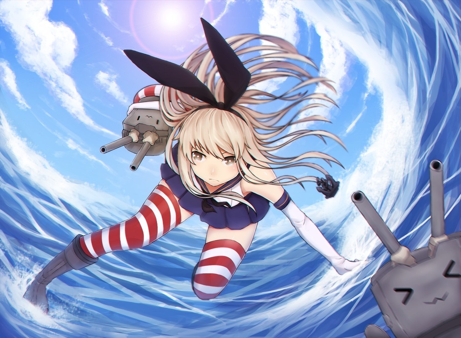 Download Shimakaze (Kancolle) Anime Kantai Collection Art