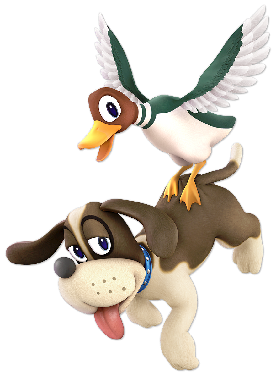 Download Duck Hunt Video Game Super Smash Bros. Ultimate Art