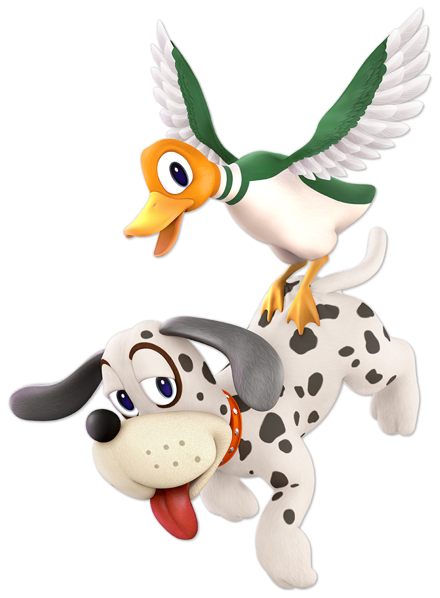 Download Duck Hunt Video Game Super Smash Bros. Ultimate Art