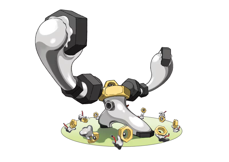 Pokémon Let's Go Eevee Pokémon Let's Go Pikachu Pokemon Meltan (Pokémon) Melmetal (Pokémon) video game Pokémon: Let's Go Pikachu and Let's Go Eevee Image