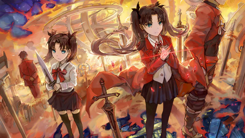 tokiomi tohsaka Archer (Fate/Stay Night) Rin Tohsaka Anime Fate/Stay Night: Unlimited Blade Works Image