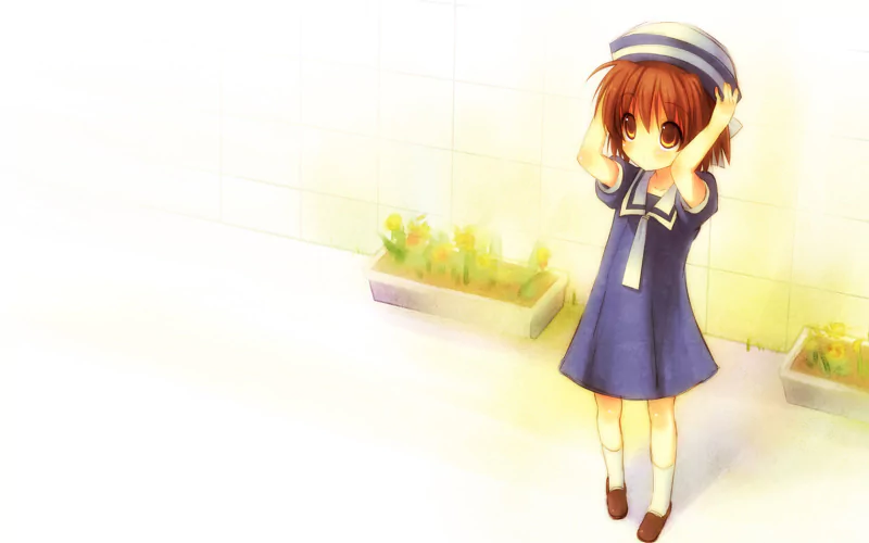 Ushio Okazaki Anime Clannad Image