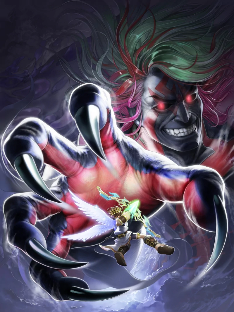 Hades (Kid Icarus) Pit (Kid Icarus) video game Kid Icarus: Uprising Image