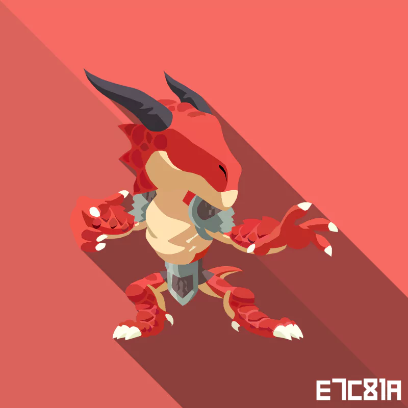  Brawlhalla Dragnir Fanart Minimalist
