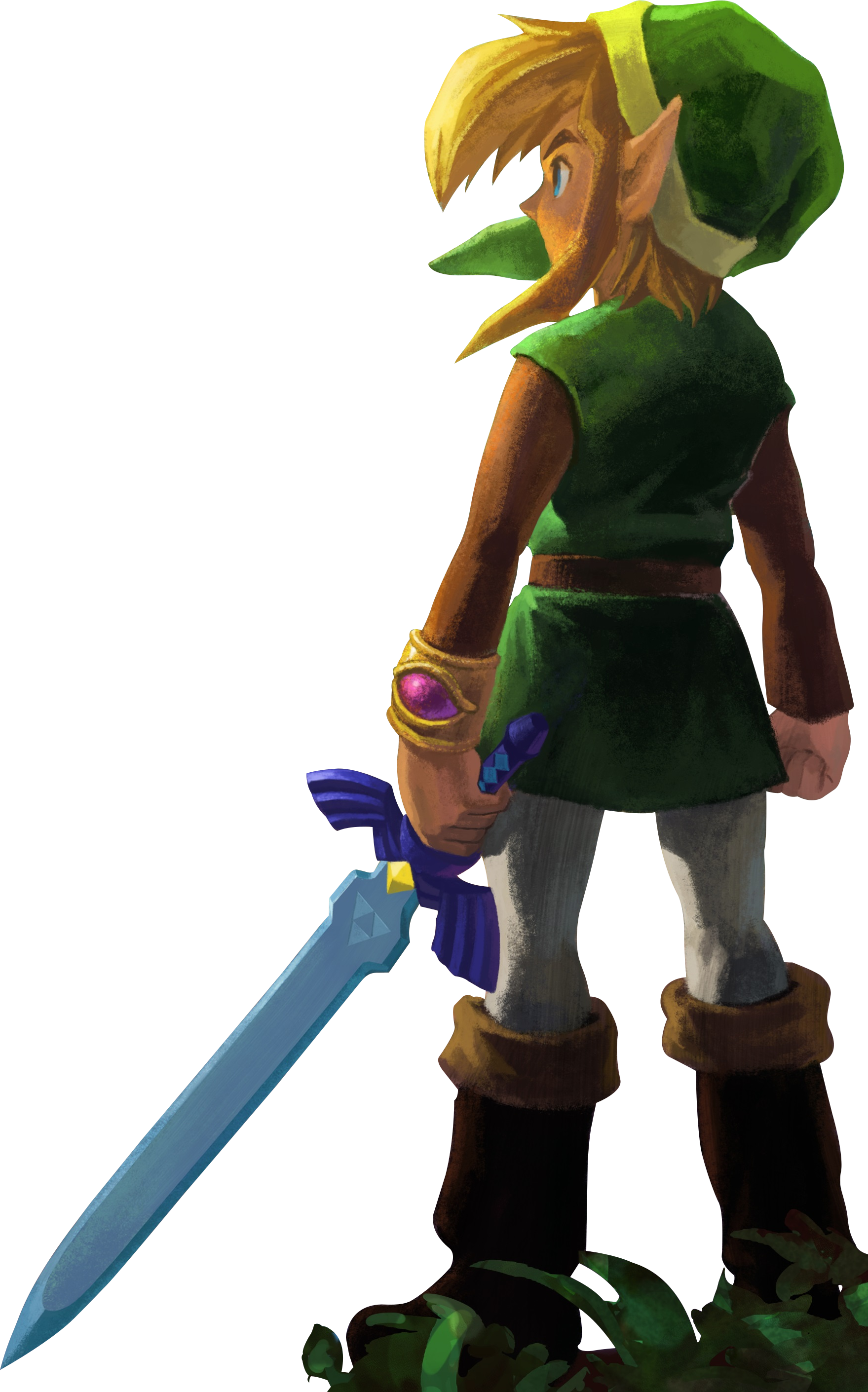 legend of zelda a link between worlds art