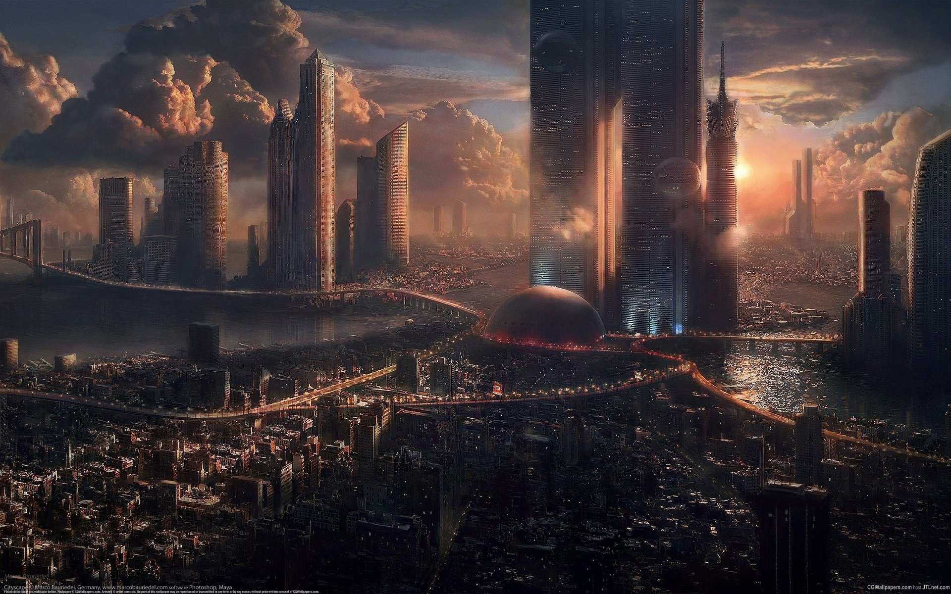 Download Sci Fi City Sci Fi City Art