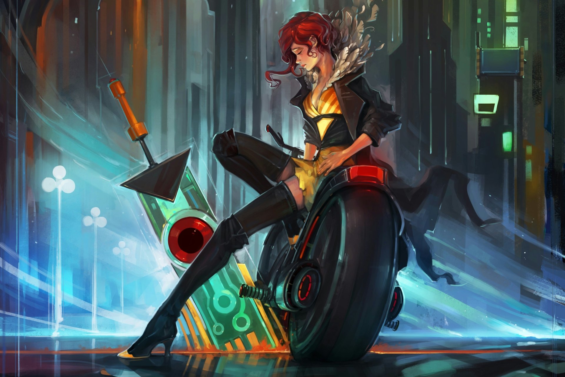Download Video Game Transistor Art