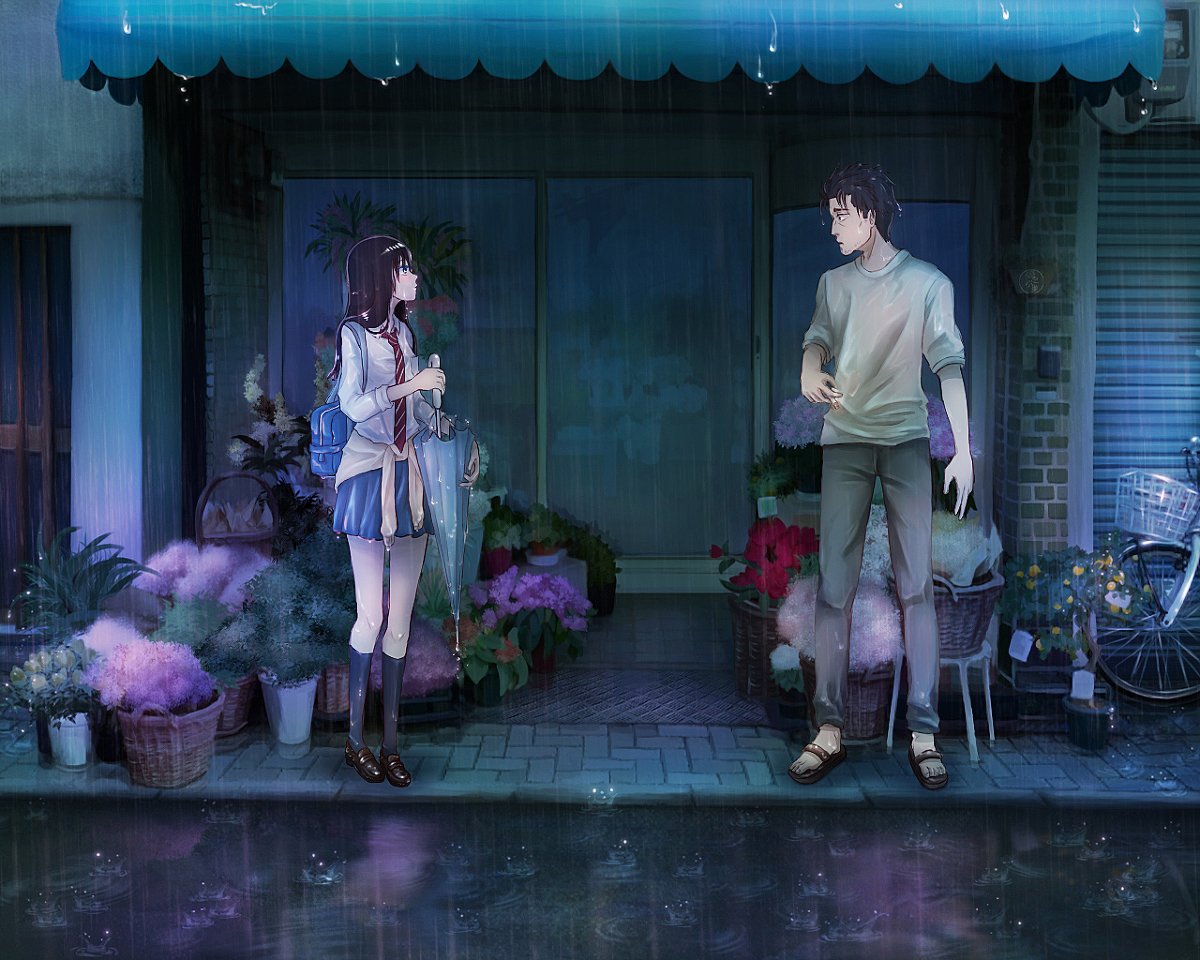 Download Masami Kondou Akira Tachibana Anime After The Rain Art