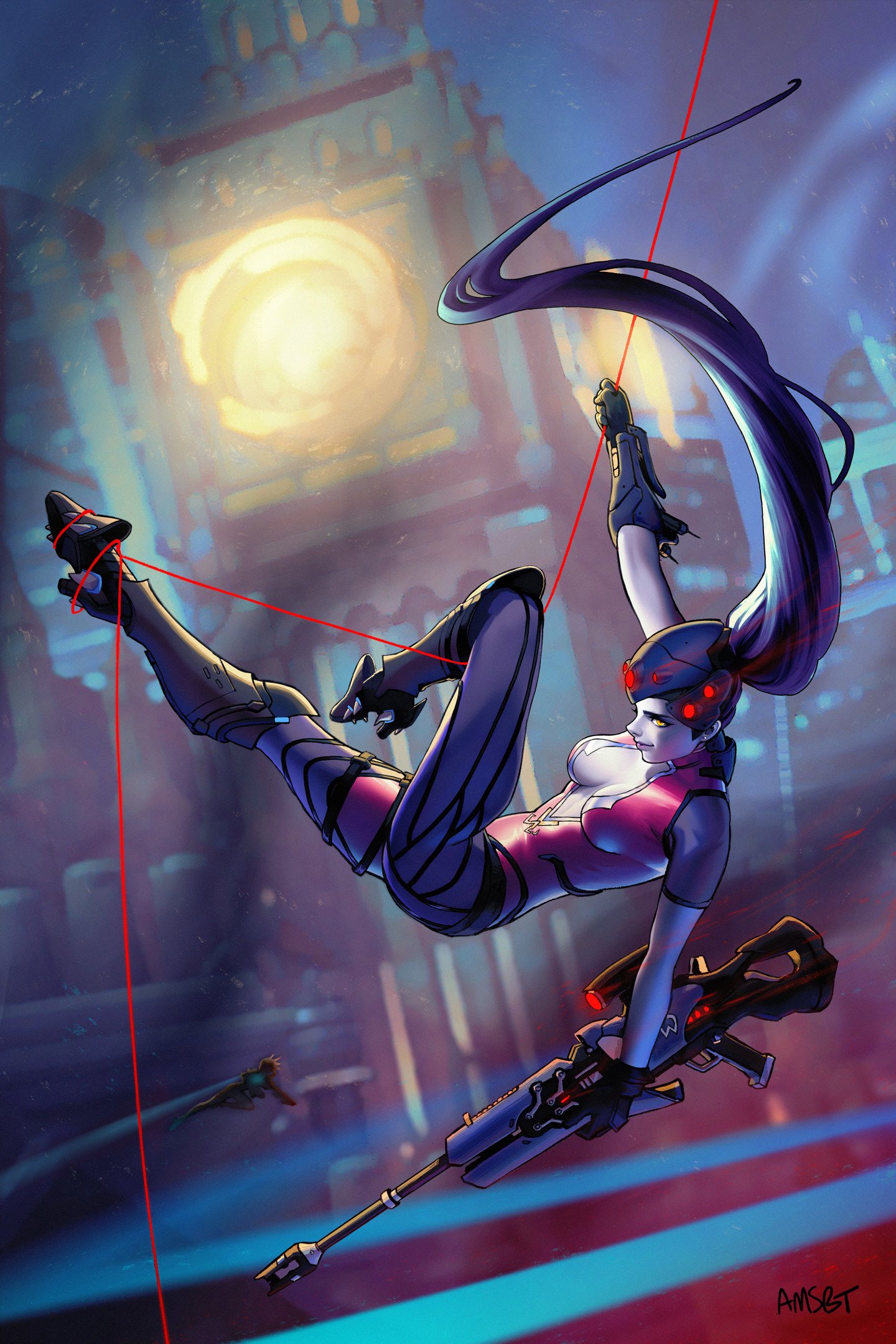 Download Widowmaker (Overwatch) Video Game Overwatch Art