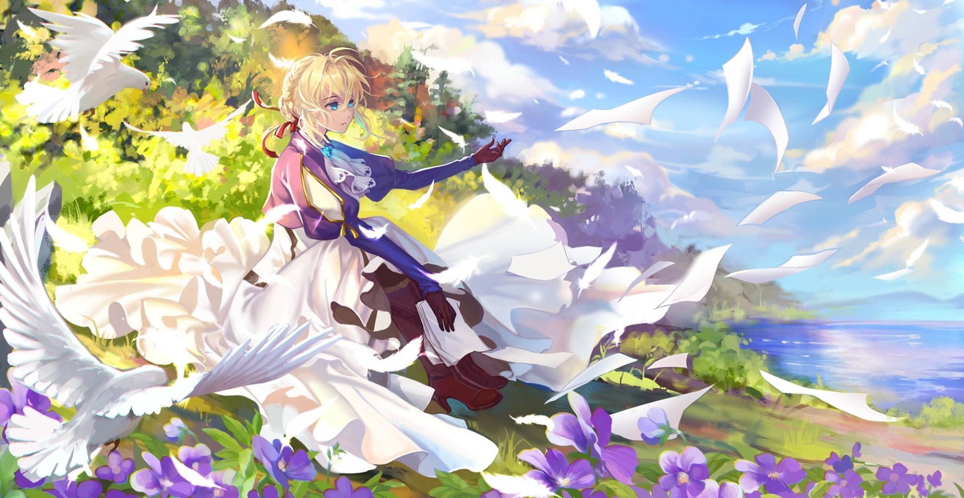 Download Violet Evergarden Anime Art