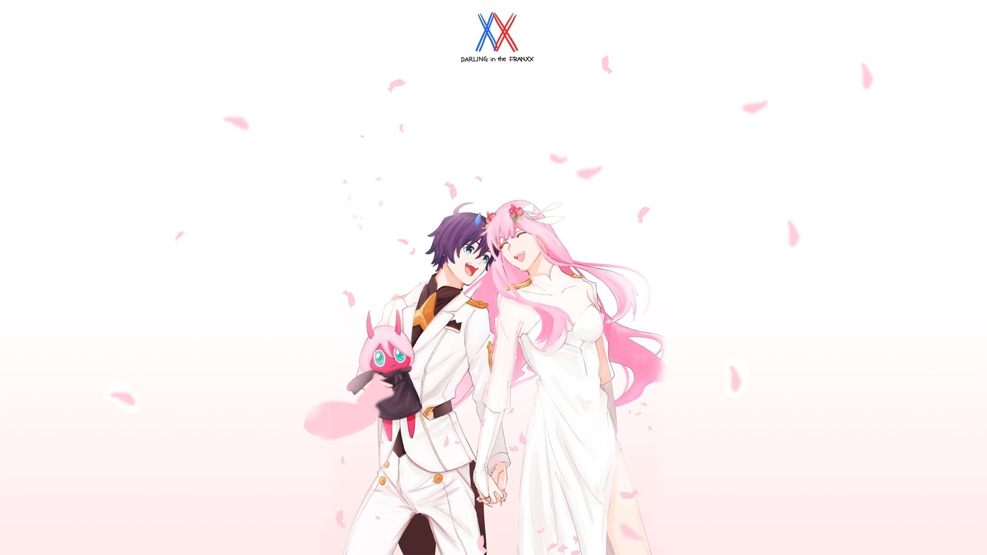 Download Zero Two (Darling In The FranXX) Hiro (Darling In The FranXX) Anime Darling In The FranXX Art