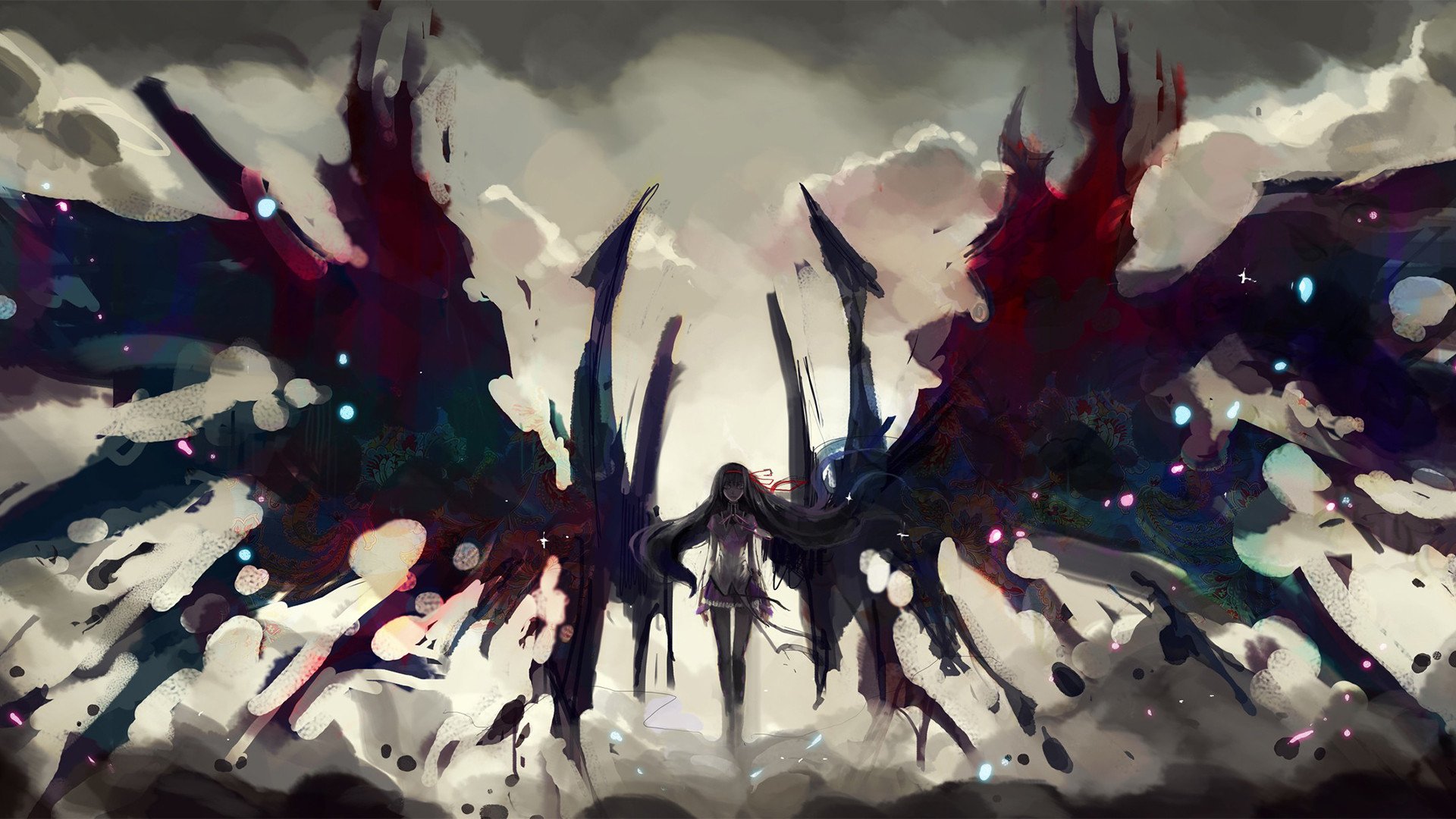 Download Homura Akemi Anime Puella Magi Madoka Magica Art