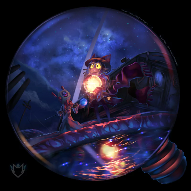 video game OneShot fantasy illustration magical Image