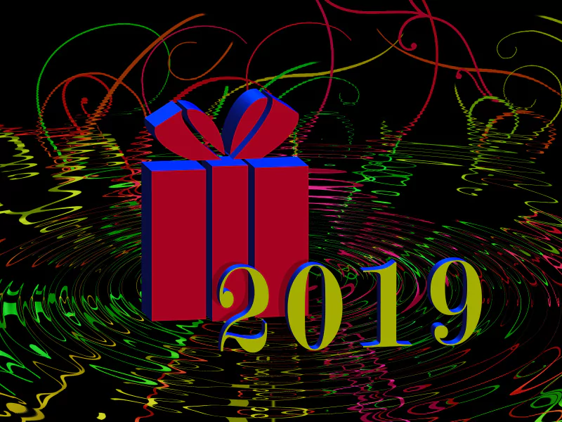 Happy New Year holiday New Year 2019 Image