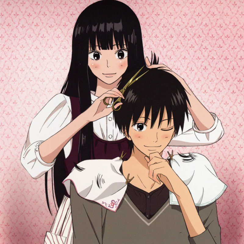 Shota Kazehaya Sawako Kuronuma Anime Kimi Ni Todoke Image