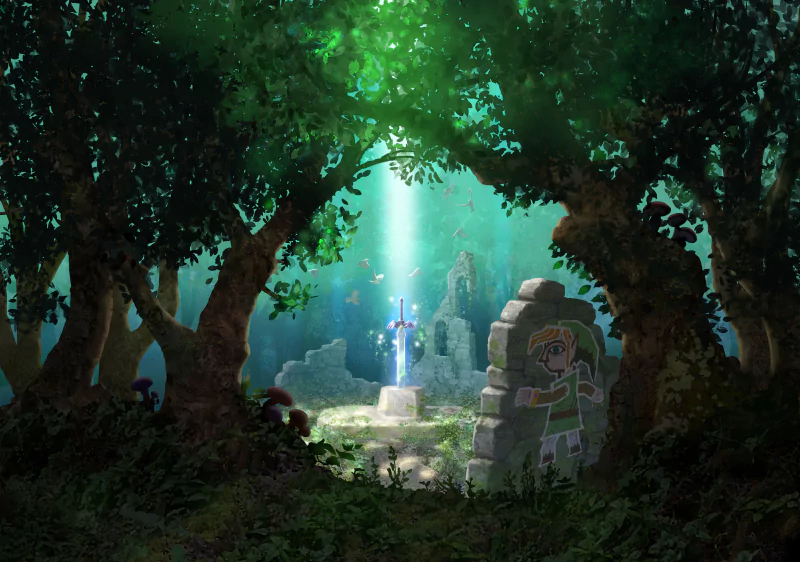 video game The Legend Of Zelda: A Link Between Worlds Image