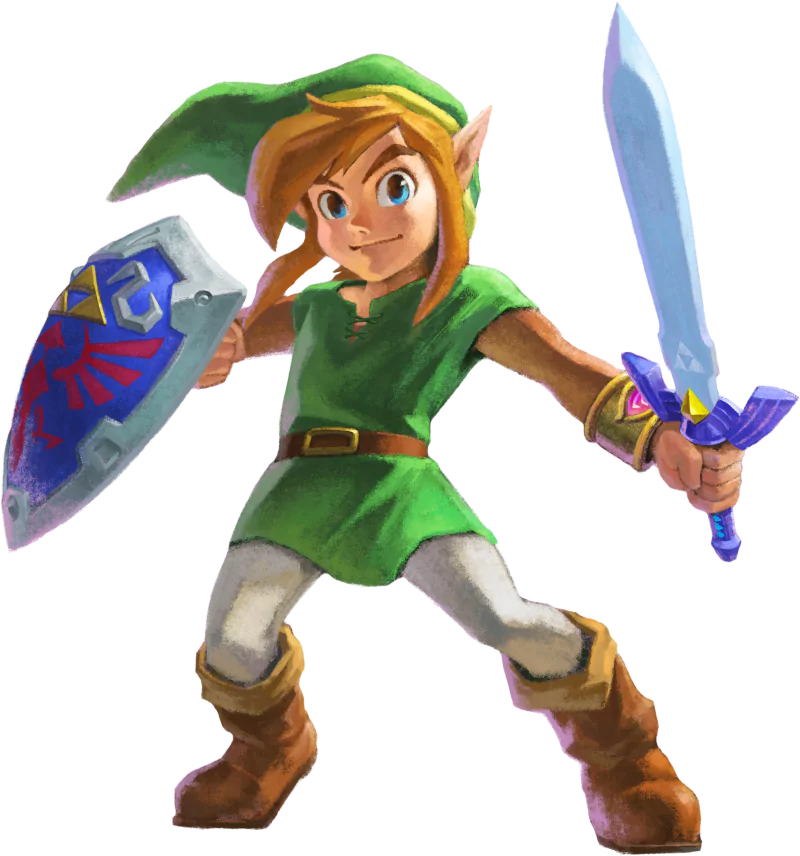 Young Link Link video game The Legend Of Zelda: A Link Between Worlds Image