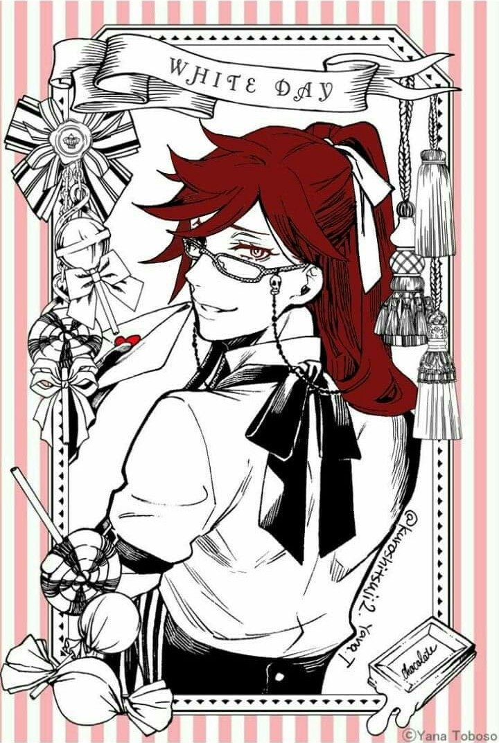 Download Grell Sutcliff Black Butler Anime Art