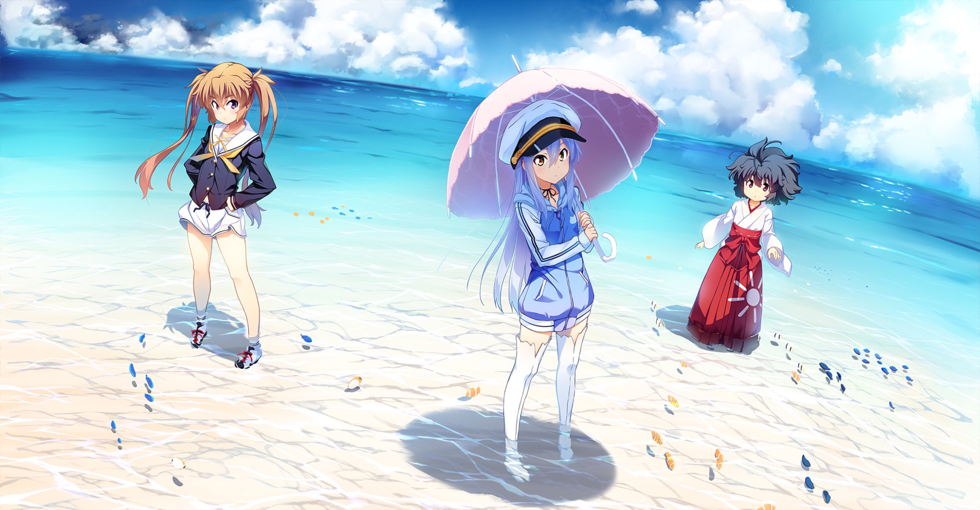 Download Rinne Ohara Karen Kurutsu Sara Garandou Anime Island (Anime) Art