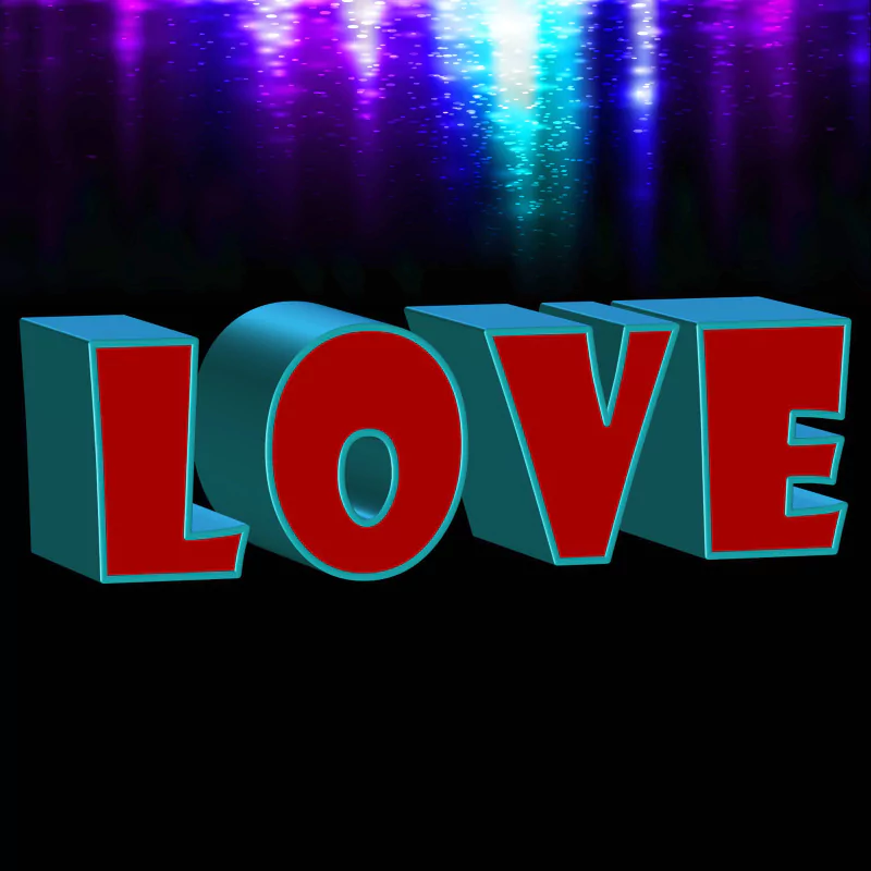 Romantic artistic love Image