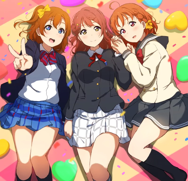 Ayumu Uehara Chika Takami Honoka Kousaka Anime Love Live! Image