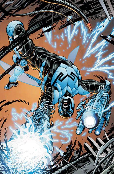 Comic Blue Beetle Image
