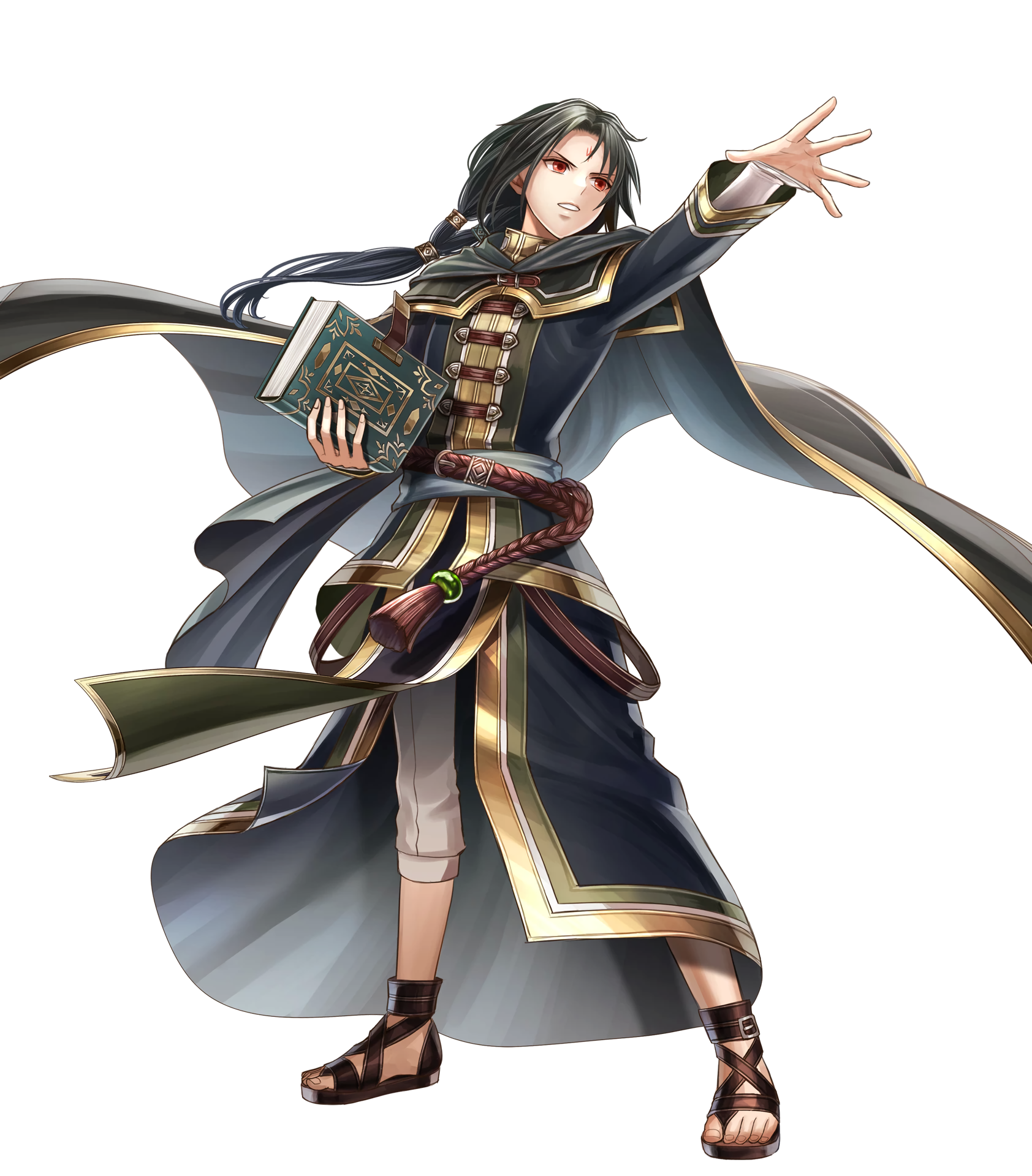 Download Feet Book Sandal Black Hair Soren (Fire Emblem) Video Game Fire Emblem Heroes Art
