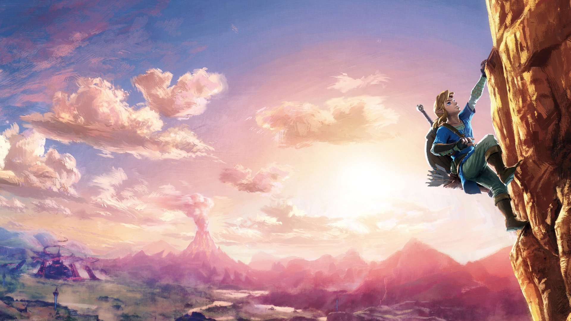 legend of zelda breath of the wild case cover art