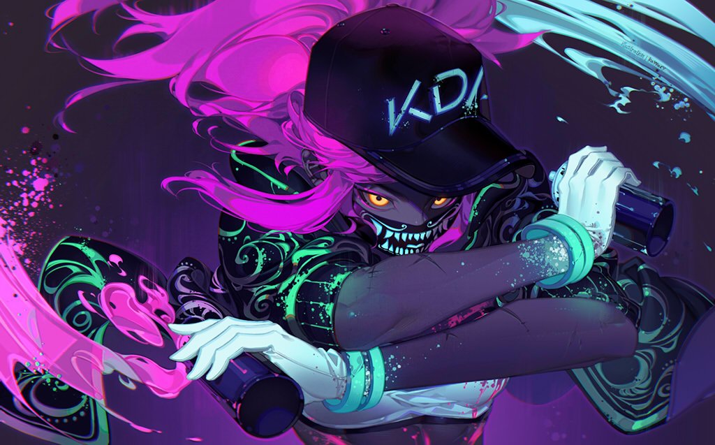 Download Akali (League Of Legends) Video Game League Of Legends Art