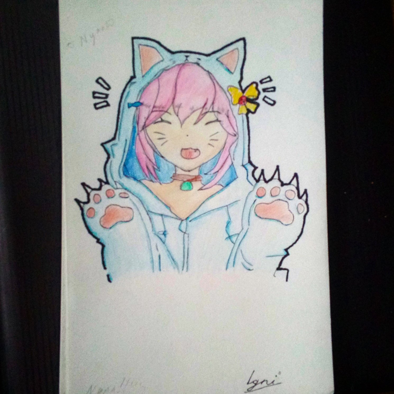 Download Cat Girl Anime Girl Anime Girl Art by igni