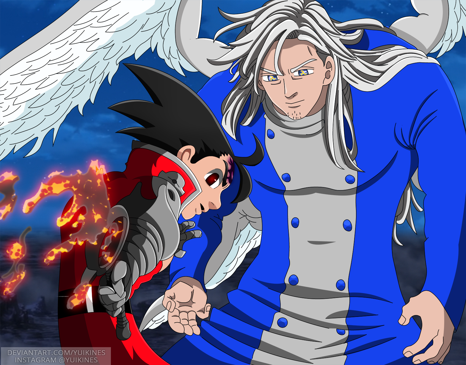 Download Mael (The Seven Deadly Sins) Zeldris (The Seven Deadly Sins) Anime The Seven Deadly Sins Art