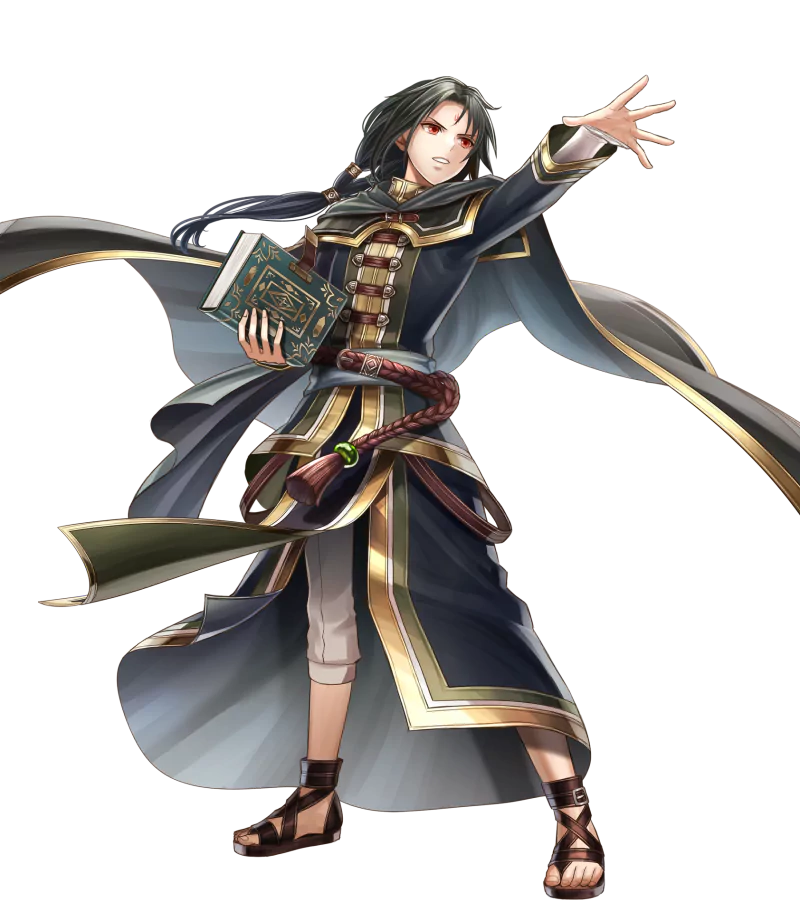 feet book sandal black hair Soren (Fire Emblem) video game Fire Emblem Heroes Image