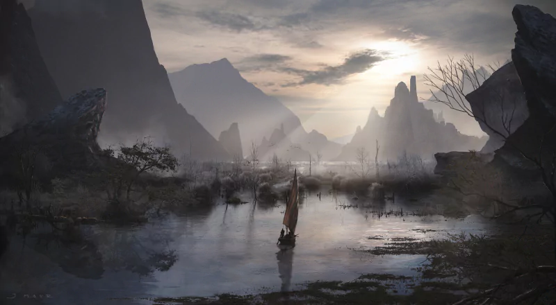 fantasy landscape fantasy landscape Image