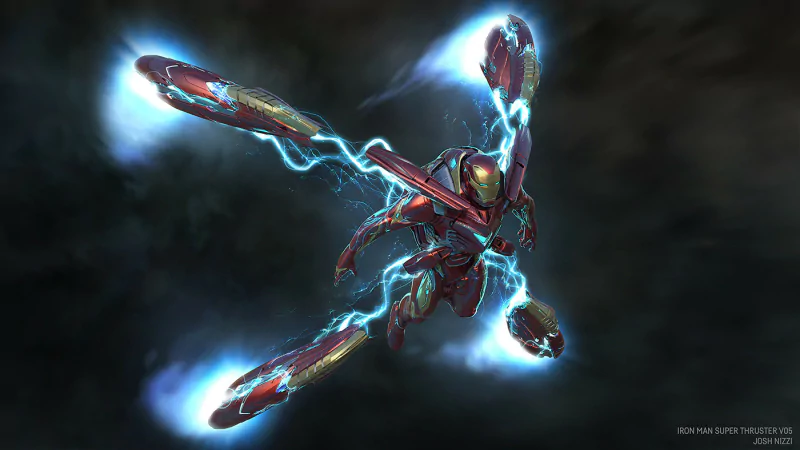 Comic Iron Man Image