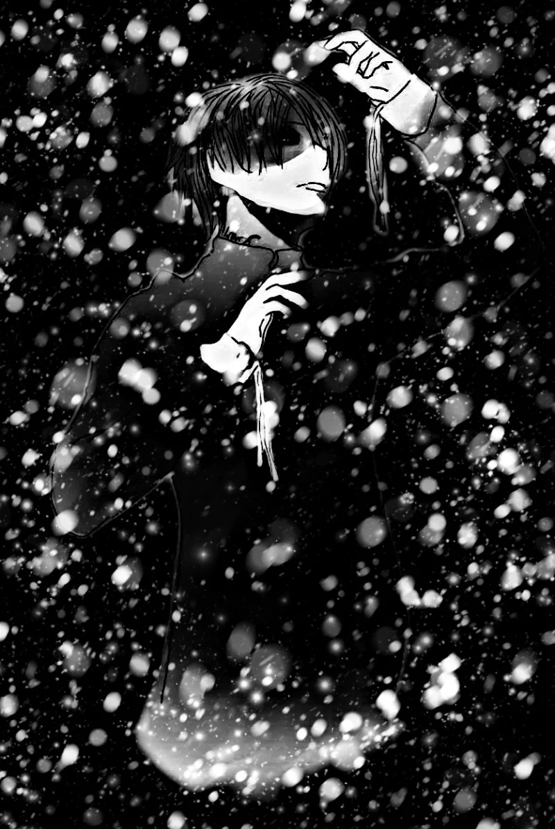 black monochrome Hazuki (lynch.) music lynch. Image