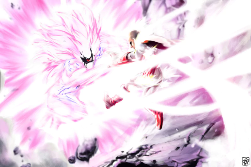  Saitama vs Boros by SGB