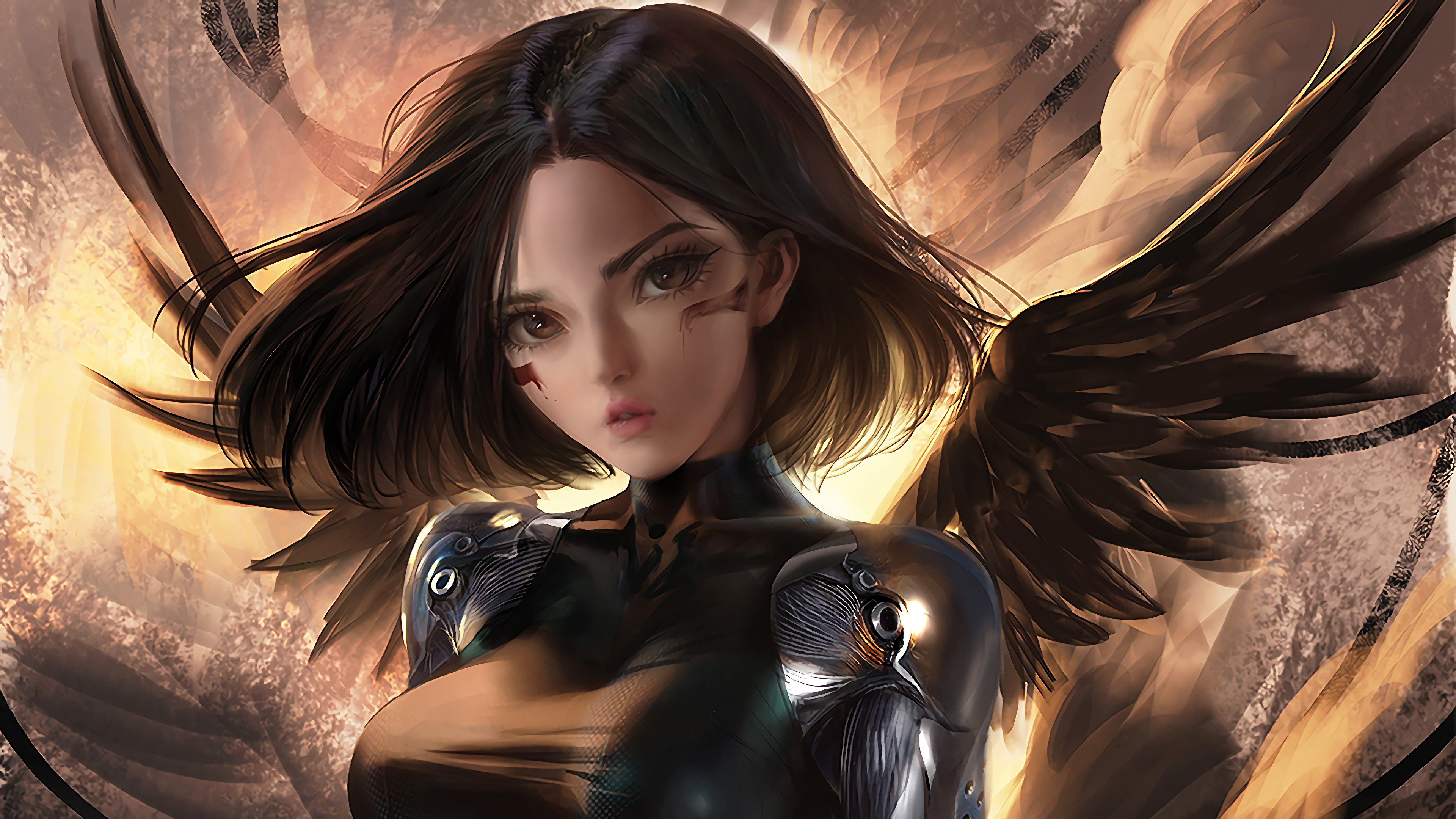 Alita: Battle Angel Art by Sakimichan
