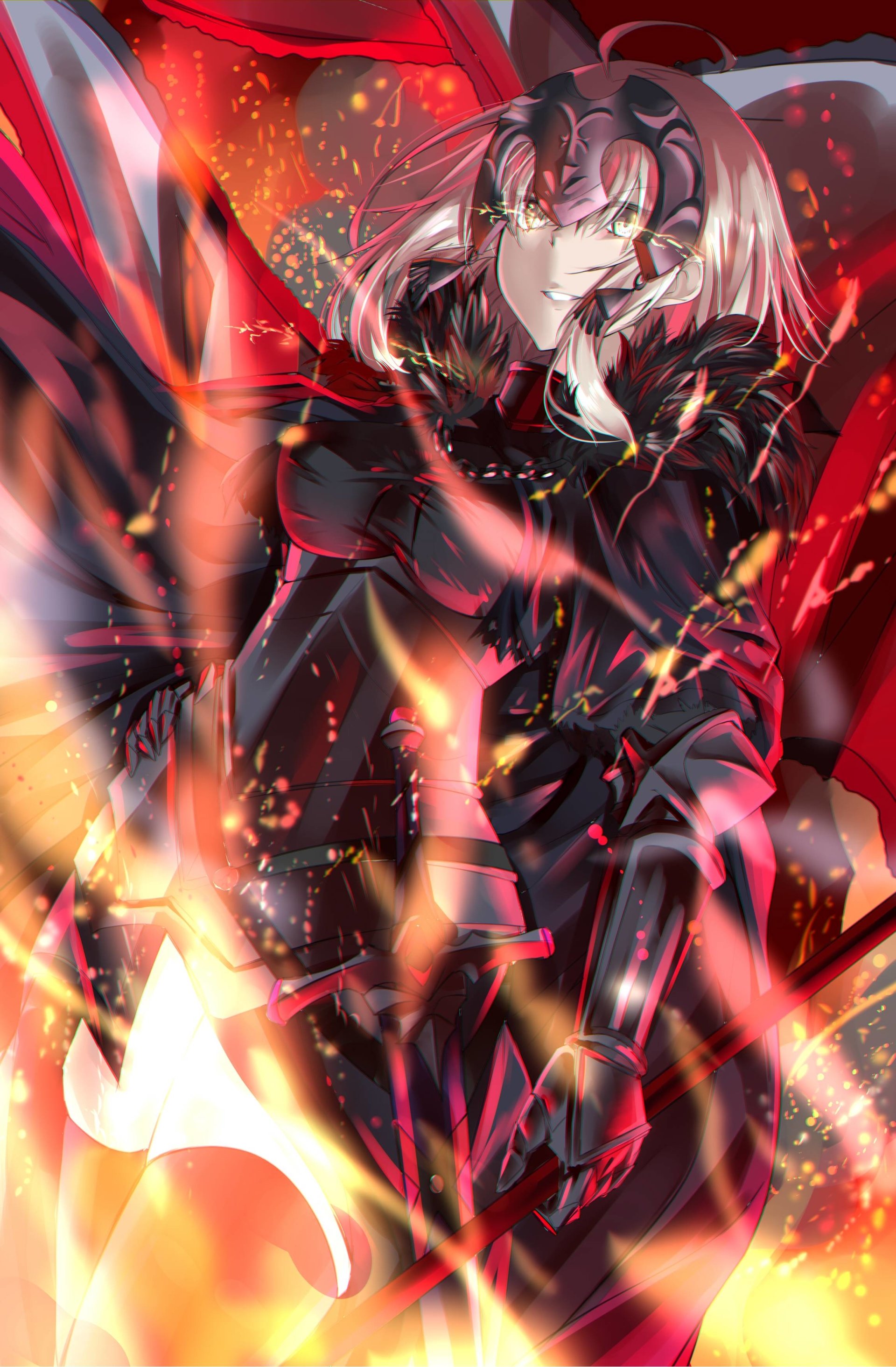 Download Avenger (Fate/Grand Order) Jeanne D'Arc Alter Fate/Grand Order : Cosmos In The Lostbelt Anime Fate/Grand Order Art