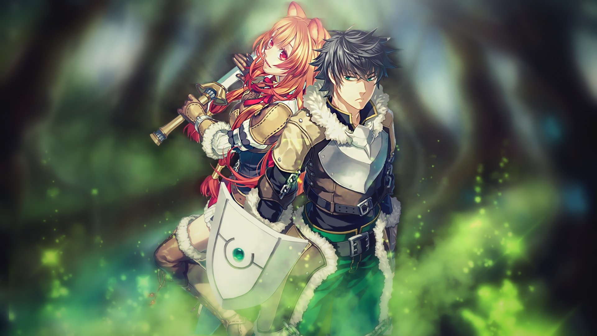 Download Raphtalia (The Rising Of The Shield Hero) Naofumi Iwatani Shield Brown Hair Sword Anime The Rising Of The Shield Hero Art