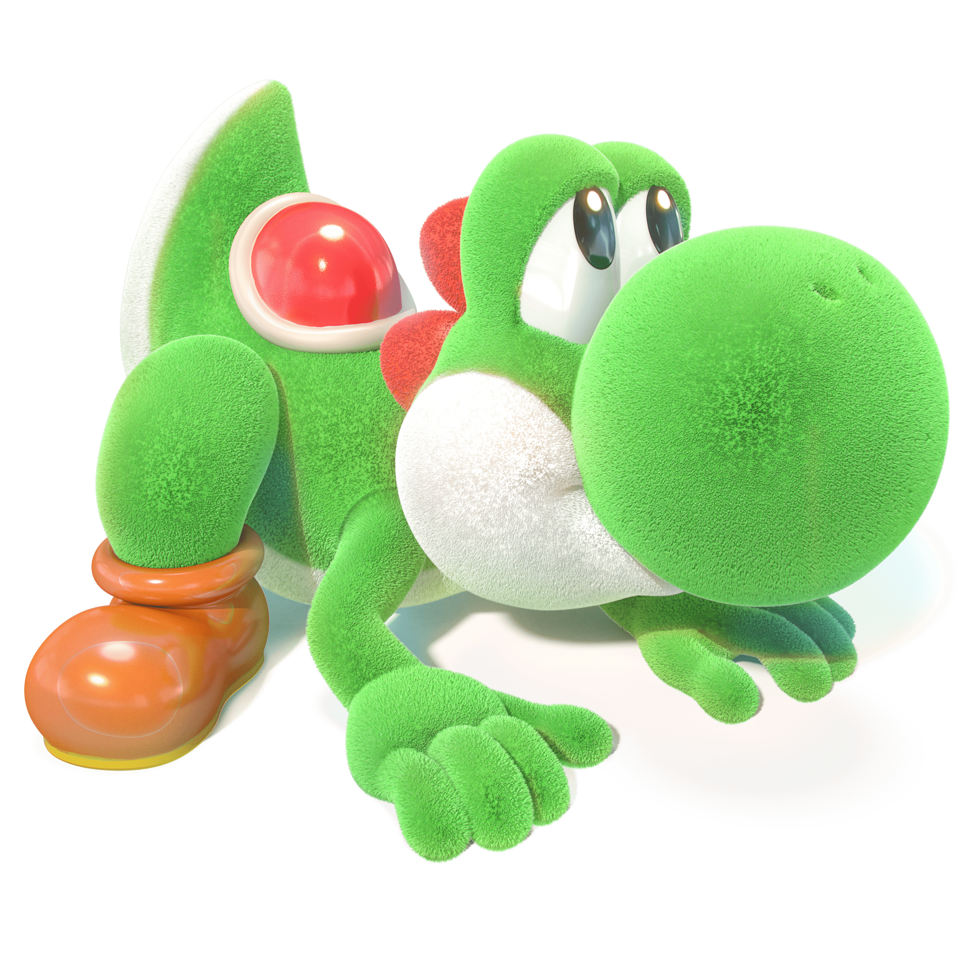 Download Yoshi Video Game Yoshi's Crafted World Art